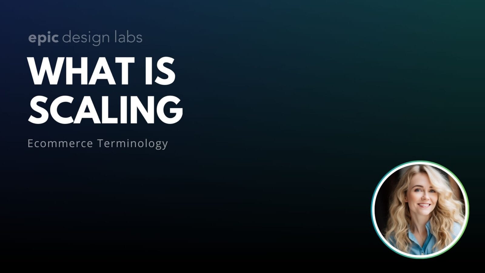 What is Scaling Ecommerce Terminology