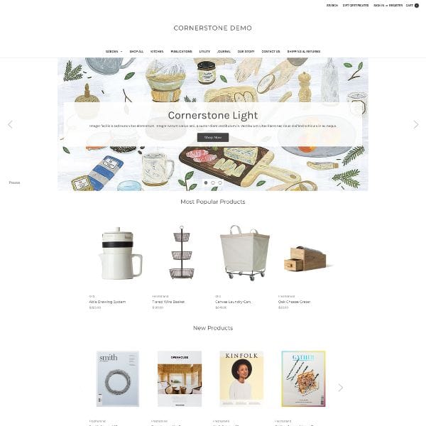 Cornerstone Theme Thumbnail