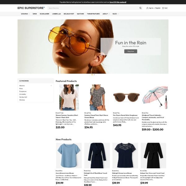 Epic Superstore Home